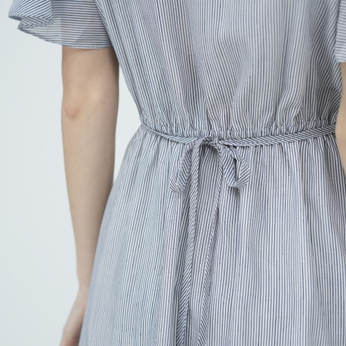 SIXDO Woven Flared Dress for Women